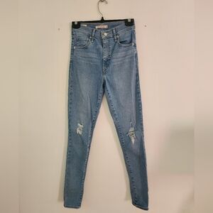 LEVI'S mile high skinny jeans size 26